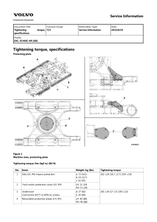 VOLVO EC460C HR EC460CHR EXCAVATOR Service Repair Manual