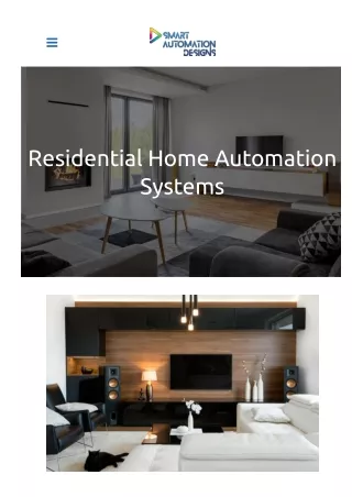 Residential home automation systems