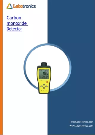 carbon monoxide detector