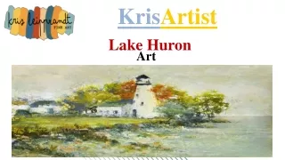 Captivating Lake Huron Art: A Visual Odyssey of Nature's Majesty
