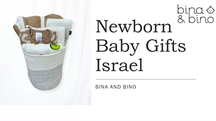 newborn baby gifts israel