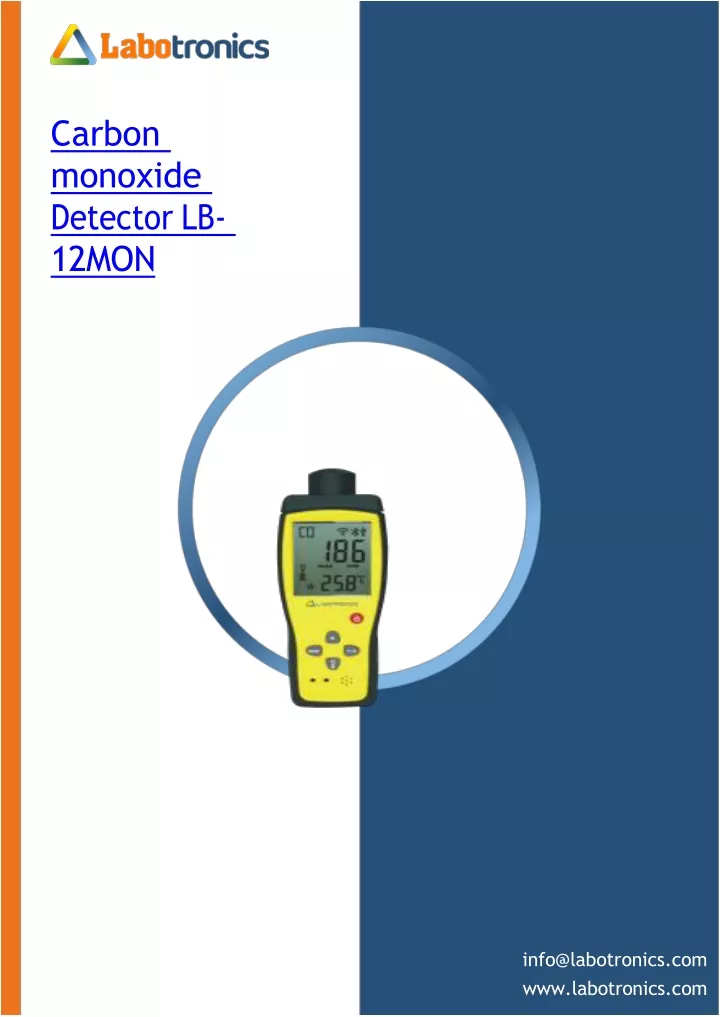 carbon monoxide detector lb 12mon