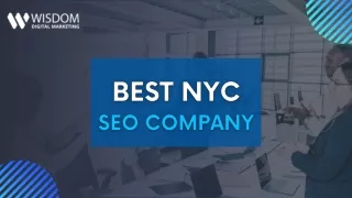 Best NYC SEO Company