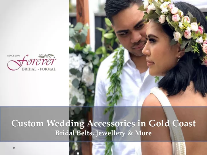custom wedding accessories in gold coast bridal belts jewellery more
