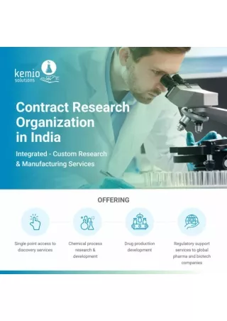 Contract Research Organization in India