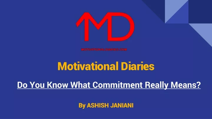 motivational diaries