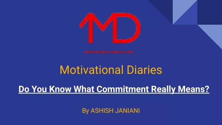 motivational diaries