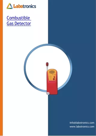 combustible gas detector