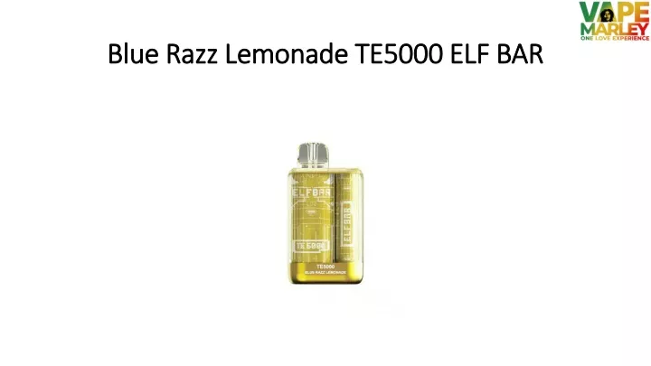 blue razz lemonade te5000 elf bar