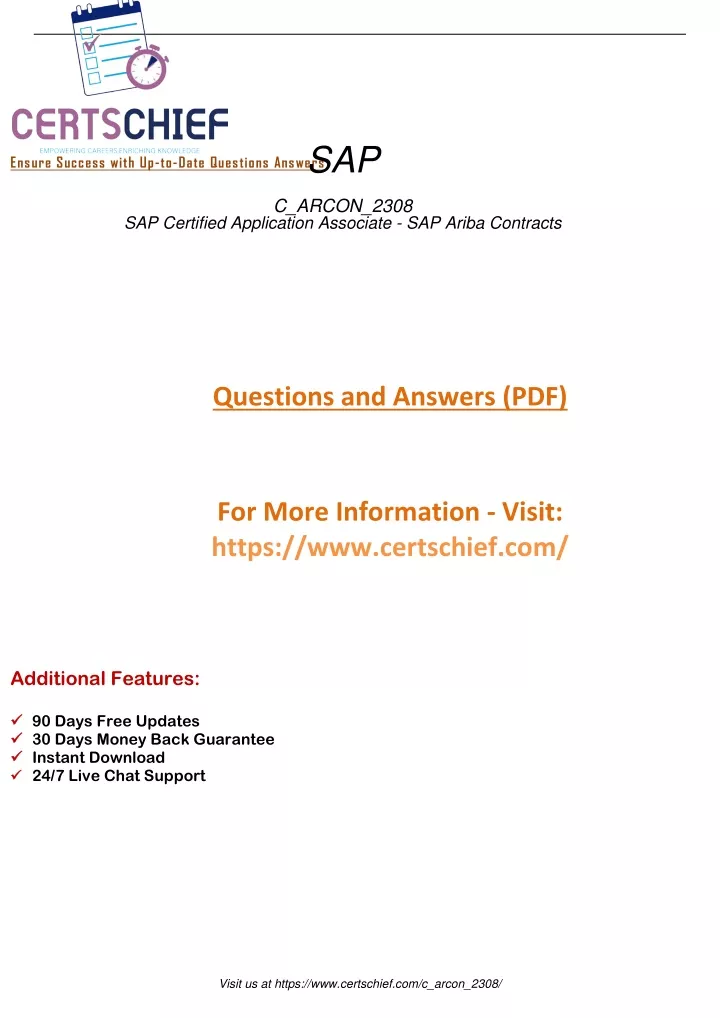 ensure success with up to date questions answers