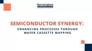 Semiconductor Synergy Enhancing Processes through Wafer Cassette Mapping