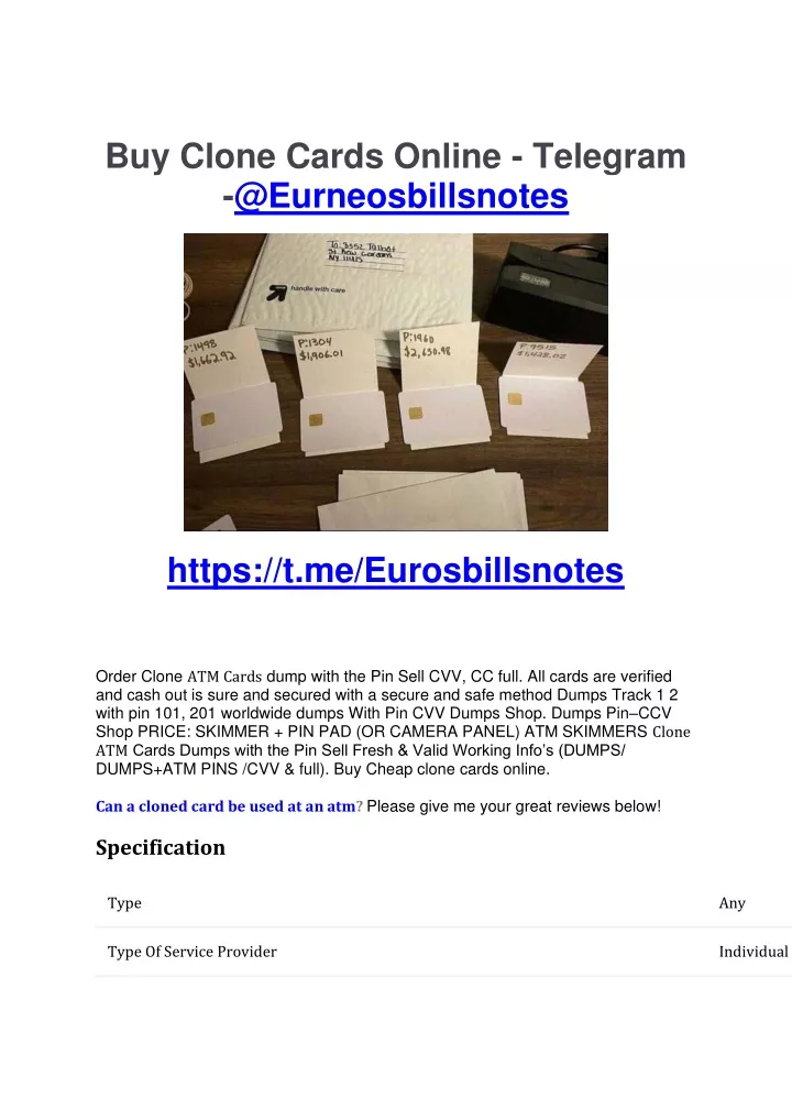 buy clone cards online telegram @eurneosbillsnotes