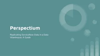 Replicating ServiceNow Data in a Data Warehouse A Guide