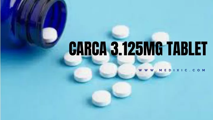 carca 3 125mg tablet