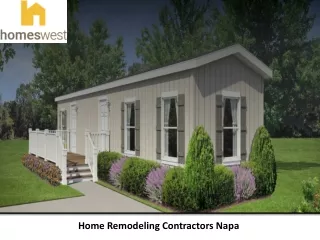 Home Remodeling Contractors Napa - Homes West Construction