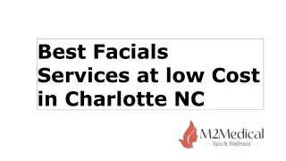 Best Facials Services at low Cost in Charlotte NC