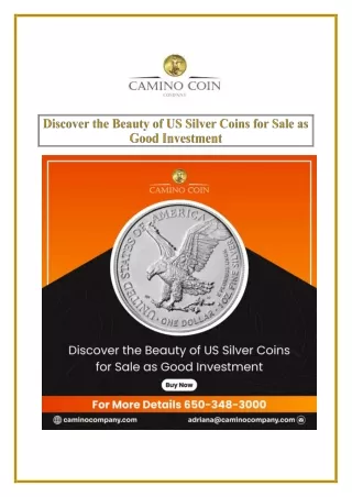 Explore  the Beauty of US Silver Coins for Sale as Good Investment