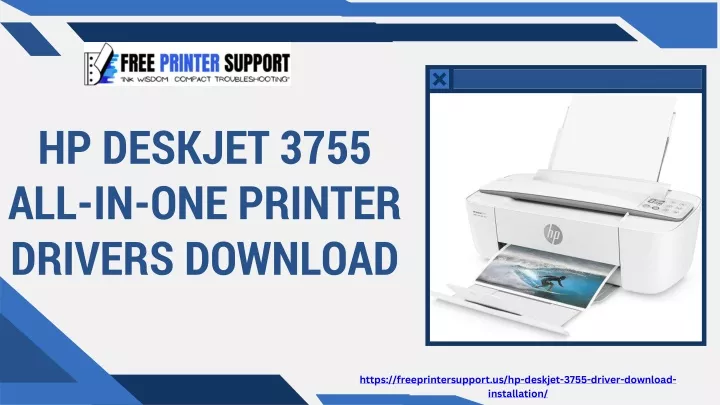 hp deskjet 3755 all in one printer drivers