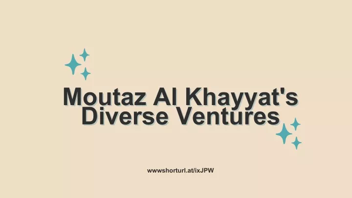 moutaz al khayyat s moutaz al khayyat s diverse