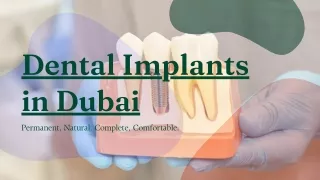 Dental Implants in Dubai