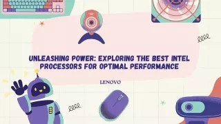 Lenovo Intel-Powered Devices: Unleashing Performance and Innovation