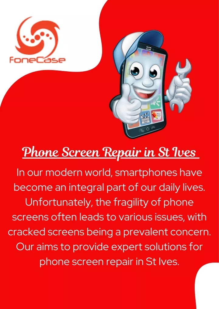 phone screen repair in st ives in our modern