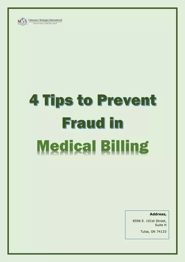 medical billing