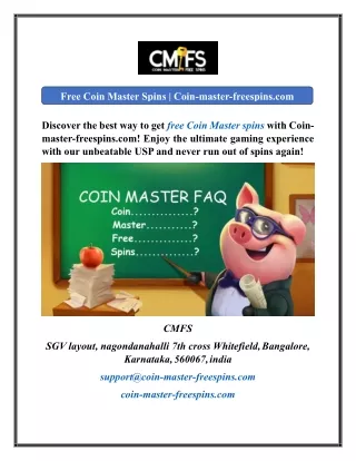 Free Coin Master Spins  Coin-master-freespins.com