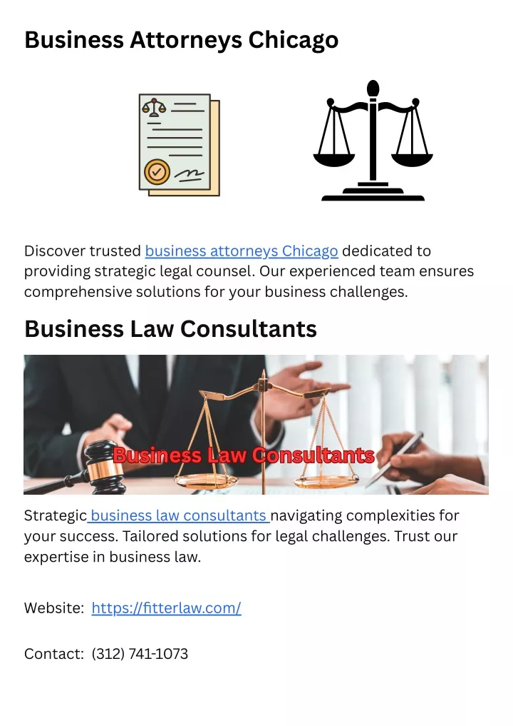 business attorneys chicago