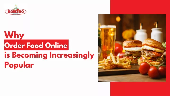 why order food online is becoming increasingly