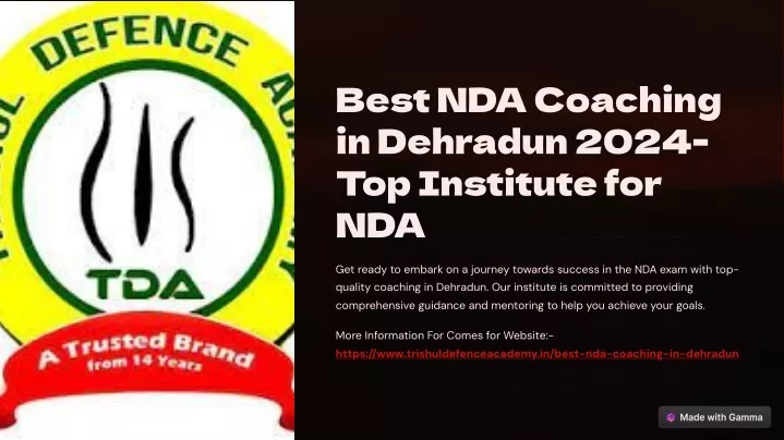 best nda coaching in dehradun 2024 top institute