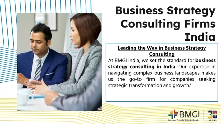 business strategy consulting firms india