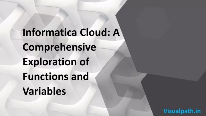 PPT - Informatica Cloud Training - Informatica Cloud Online Training ...