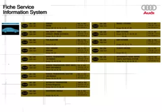 1989 Audi 100 200 Service Repair Manual