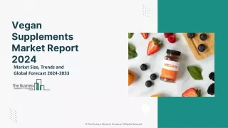 vegan supplements market report 2024