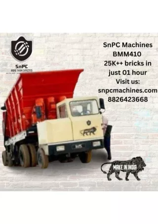 Fully automatic clay brick making machine with production 25K   in just 01 hour