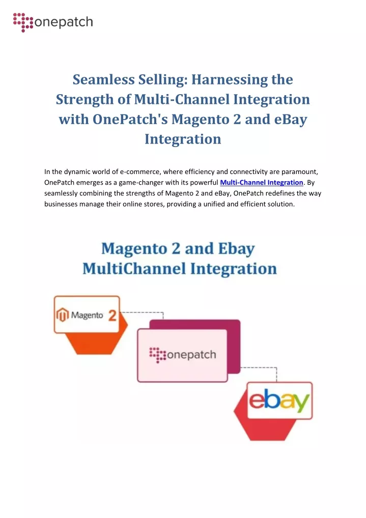 seamless selling harnessing the strength of multi