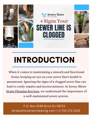 4 Signs Your Sewer Line Is Clogged - Unveiling the Hidden Threats