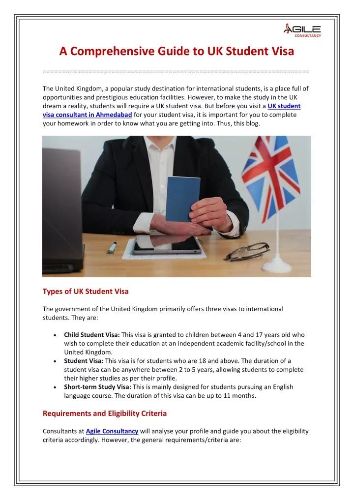 a comprehensive guide to uk student visa