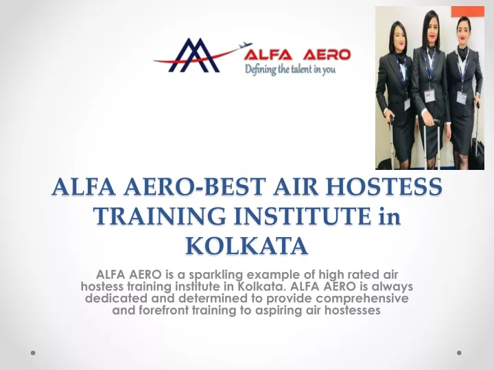 alfa aero best air hostess training institute in kolkata