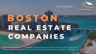 Navigate Boston's Vibrant Market with the Jim Sell Advantage