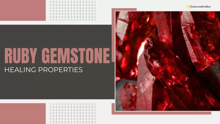 ruby gemstone healing properties