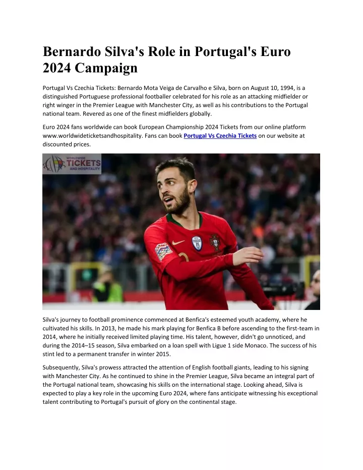 bernardo silva s role in portugal s euro 2024