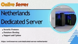 Netherlands Dedicated Server PPT(1)