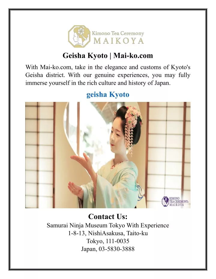 geisha kyoto mai ko com