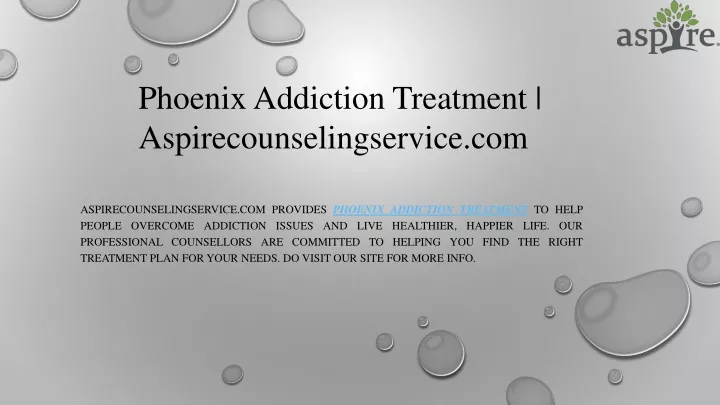 phoenix addiction treatment