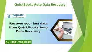 quickbooks auto data recovery
