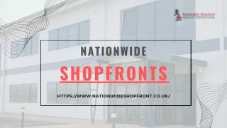 Stylish shopfronts in the UK