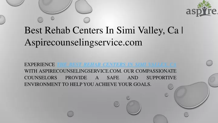 best rehab centers in simi valley