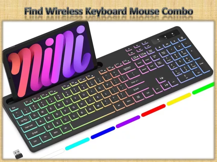 find wireless keyboard mouse combo